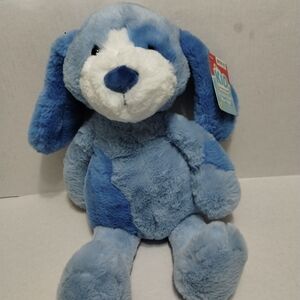 Blue Plush Stuffed Animal Dog